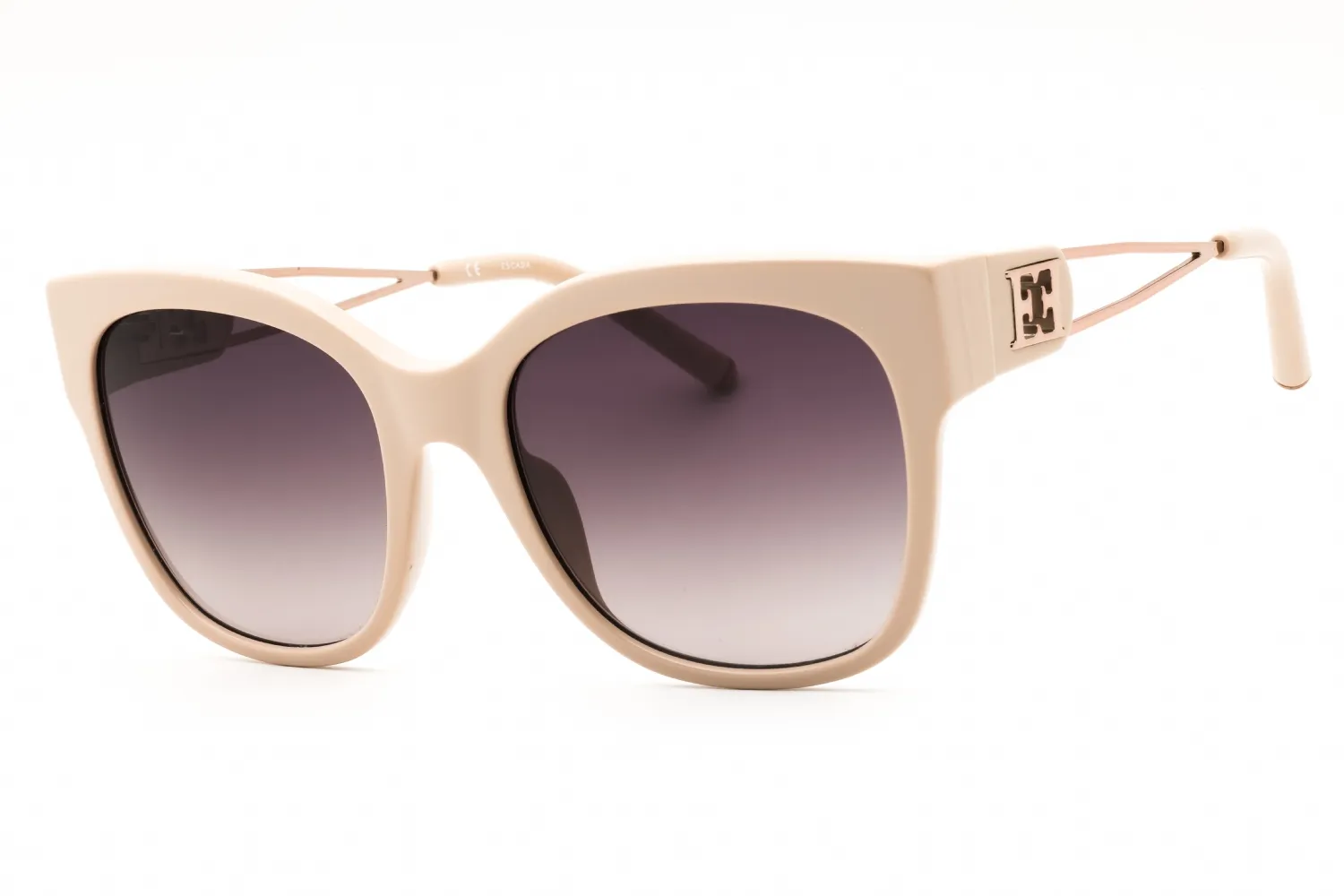 Escada SESD32 06K6 Sunglasses Shiny Beige 55mm Women