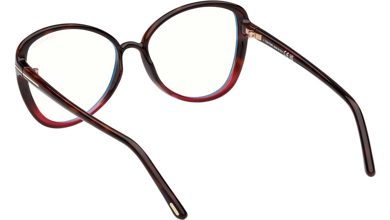 Tom Ford FT5907B 55 Eyeglasses Coloured Havana 55mm Women 4