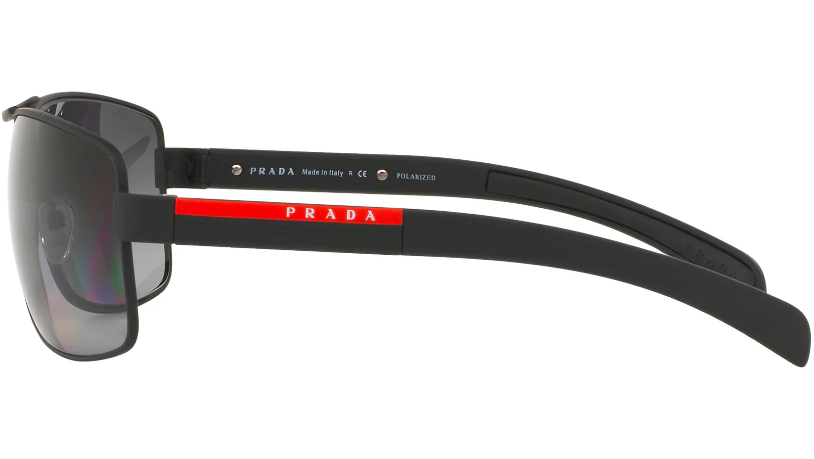 Prada PS54 DG05W1 Sunglasses Black Rubber 65mm Women 3