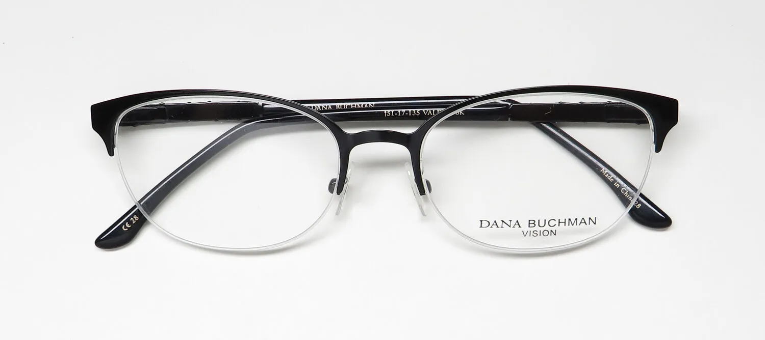 Dana Buchman Valene bk Eyeglasses Black 51mm 2