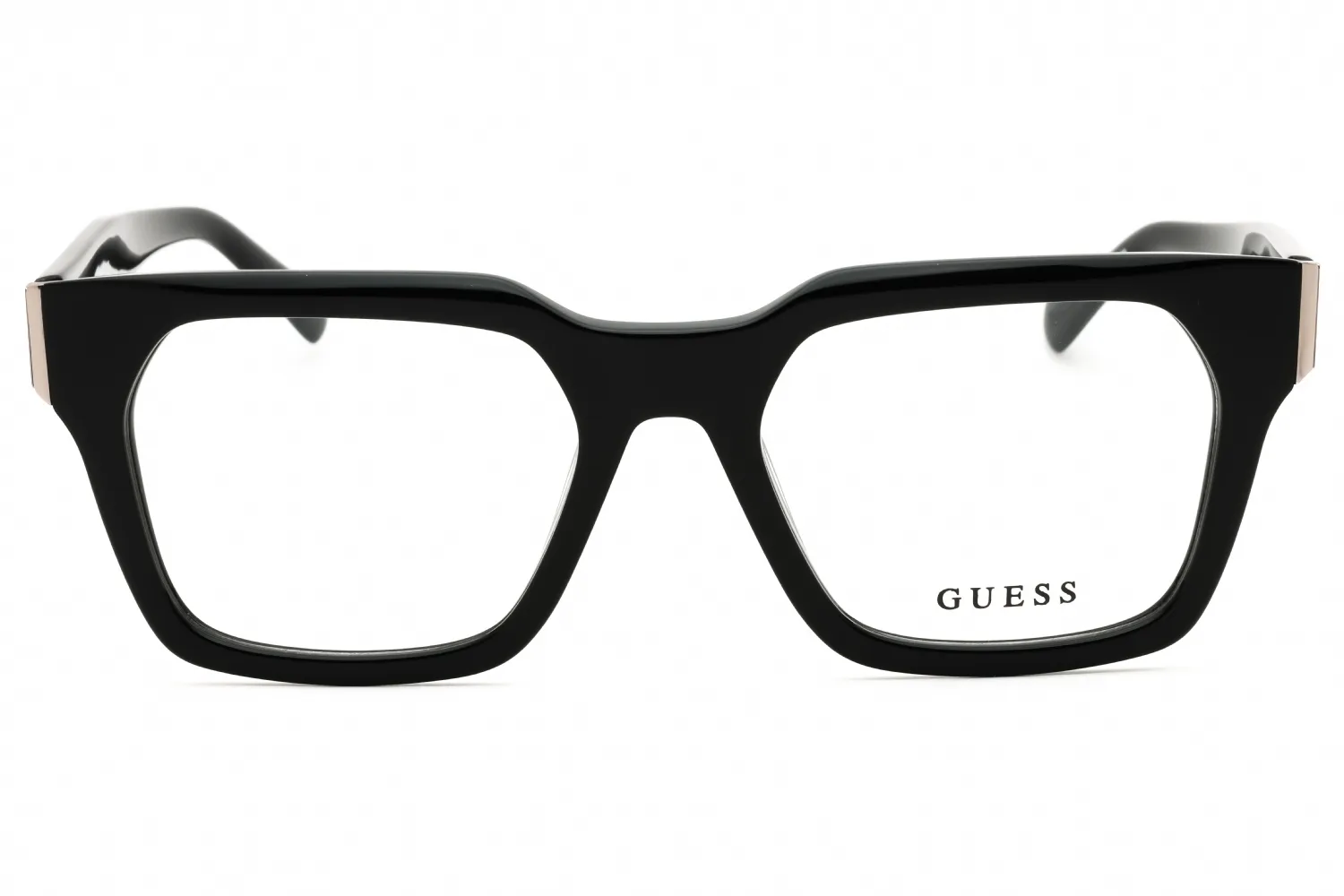 Guess GU50188 001 Eyeglasses Shiny Black 53mm Men 2