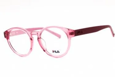 Fila VFI218 09AH Eyeglasses Shiny Transparent Pink