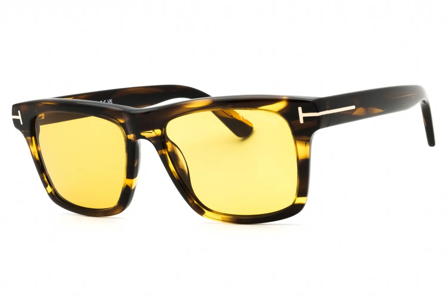 Tom Ford FT0906 55E Sunglasses Coloured Havana 56mm Men