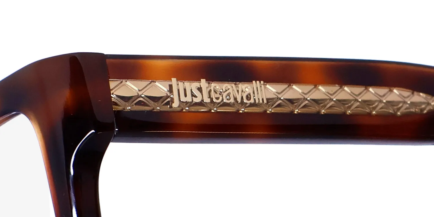 Just Cavalli Vjc006 09aj Eyeglasses Havana Brown 53mm 6