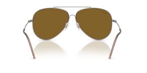 Ray-Ban RBR0101S AVIATOR REVERSE 004/83 RBR0101S Sunglasses Gray 140mm Women 4