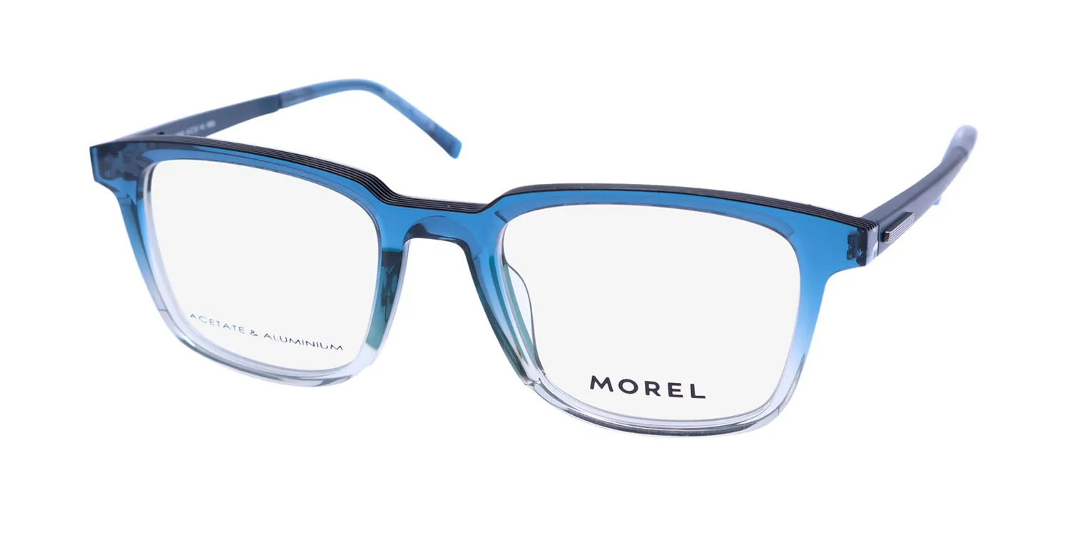 Morel Oga 10208o bb09 Eyeglasses Blue 51mm