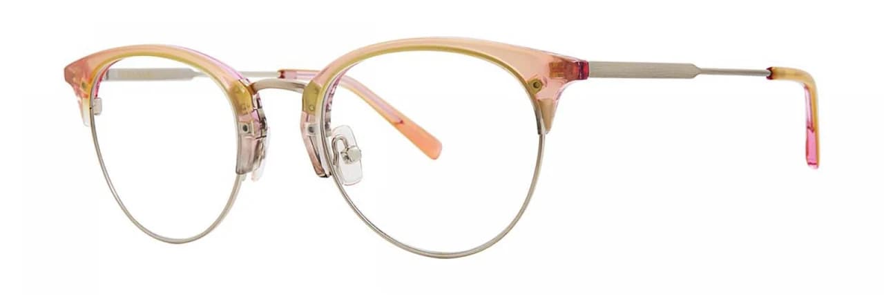 Vera Wang V547 Eyeglasses Apricot 49mm Women