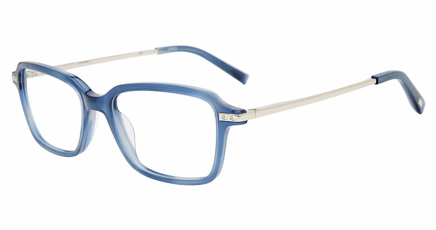Jones New York VJOP247 Eyeglasses Blue 49mm Women
