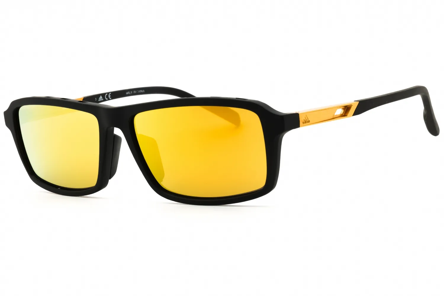 Adidas SP0049 02G Sunglasses Matte Black 59mm Men