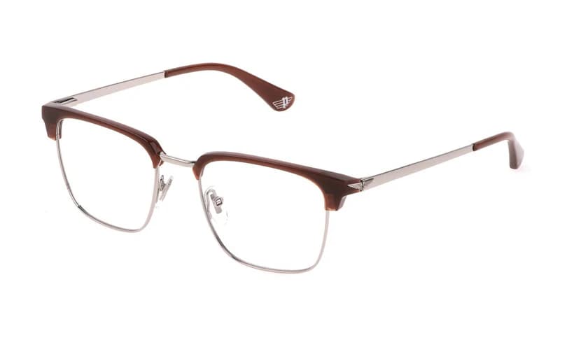 Police VPLL64 0579 Eyeglasses Palladium 51mm Men