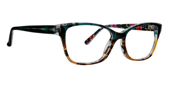Vera Bradley Devin FGF Eyeglasses Falling Flowers 53mm Women