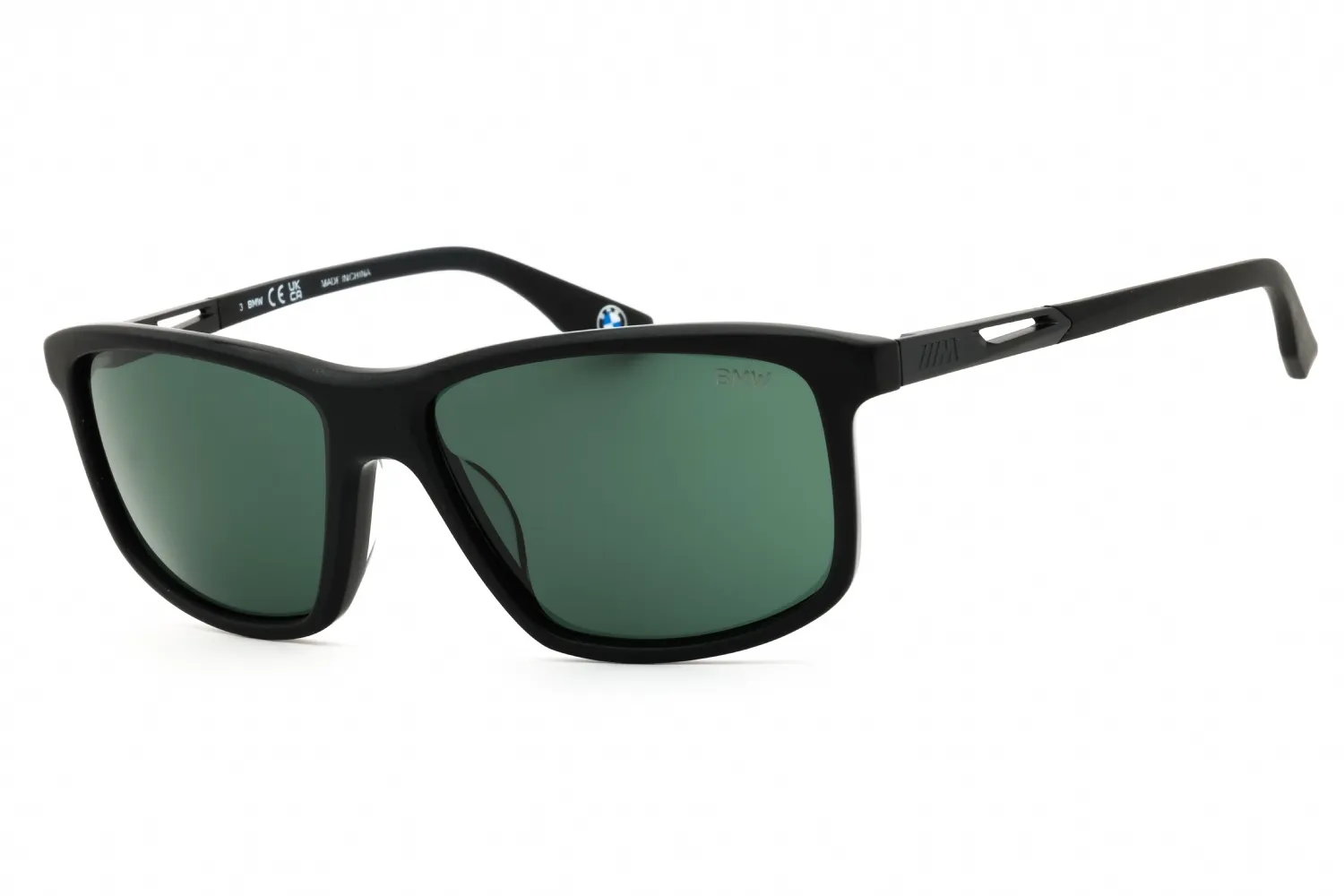 BMW BW0063-H 02N Sunglasses Matte Black 57mm Men