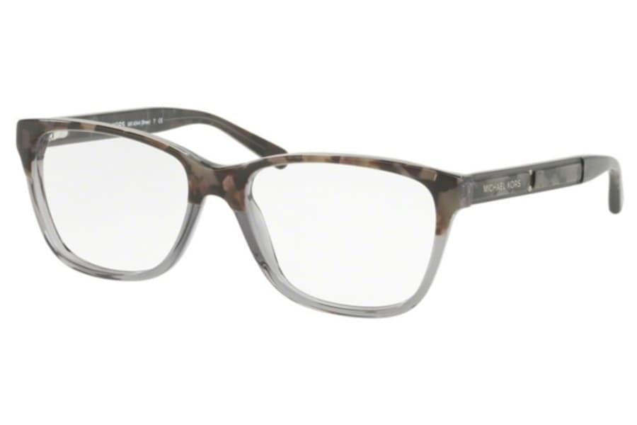 Michael Kors MK4044 Bree 3260 Eyeglasses Gray Tortoise 52mm Women