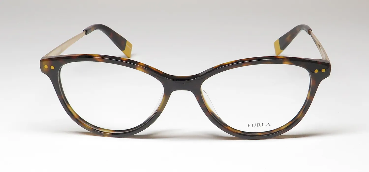 Furla Vfu083 0c10 Eyeglasses Tortoise 51mm 3