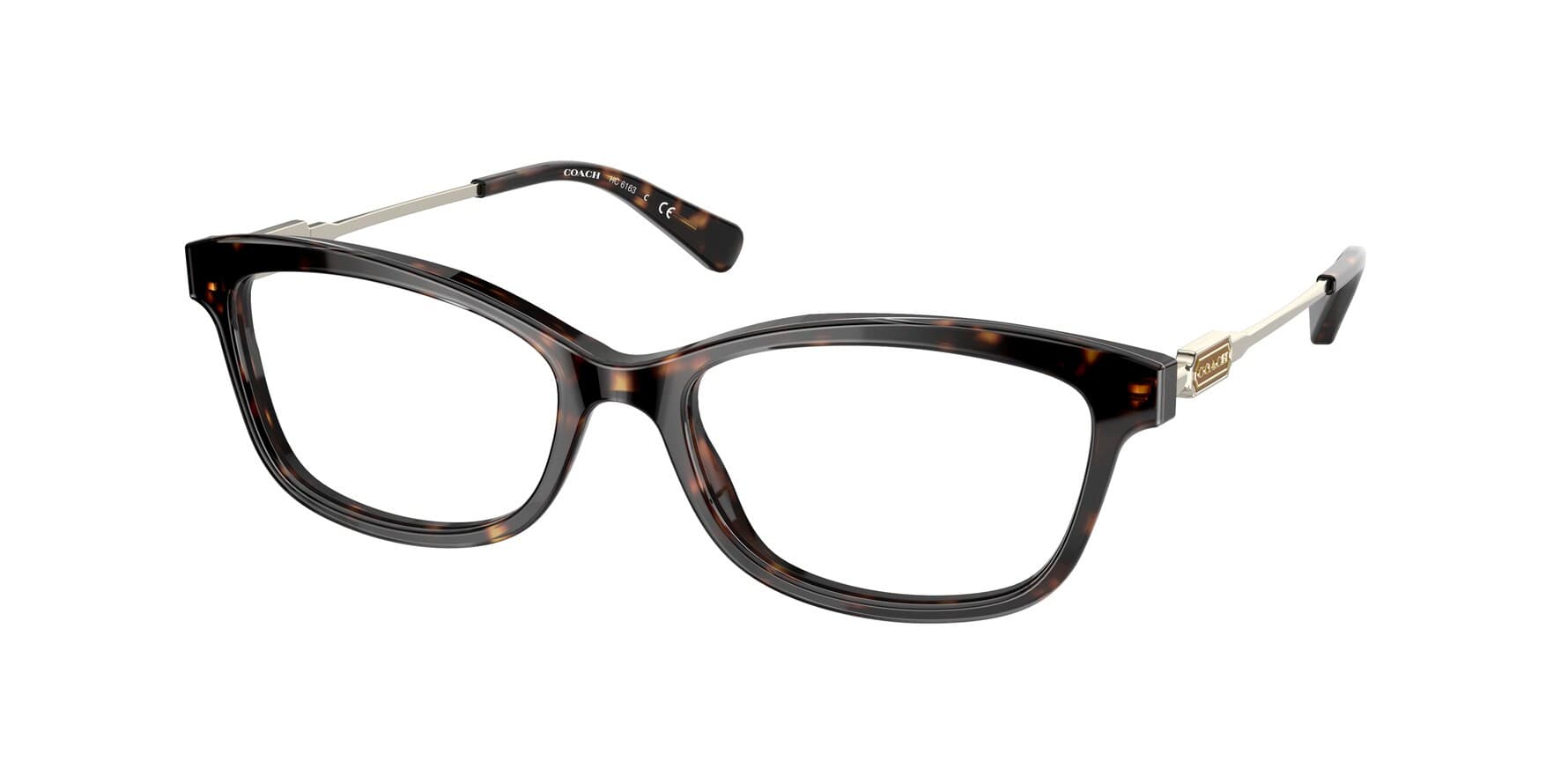 Coach HC6163F 5120 Eyeglasses Dark Tortoise 54mm Women