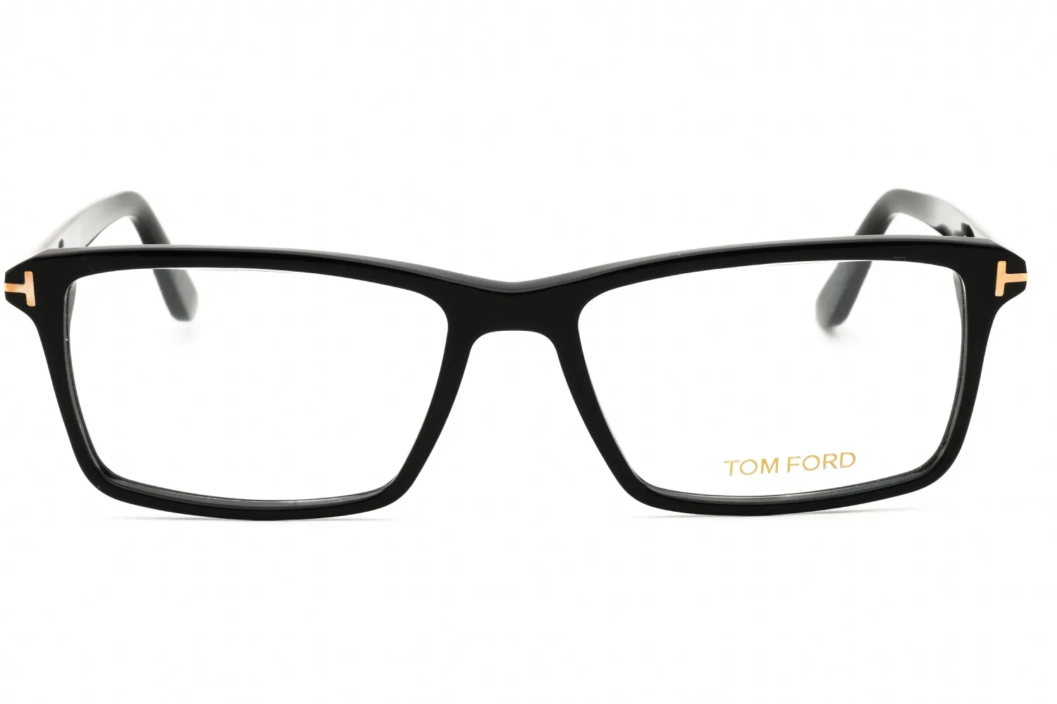 Tom Ford FT5408 001 Eyeglasses Shiny Black 56mm Men 2