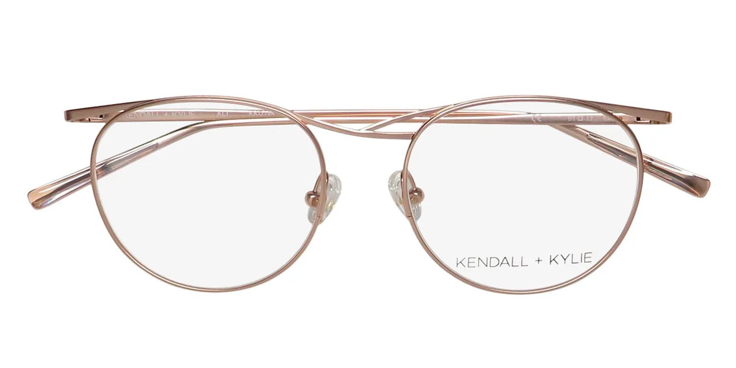 Kendall + Kylie Kko194 Ali 780 Eyeglasses Rose Gold 51mm 2