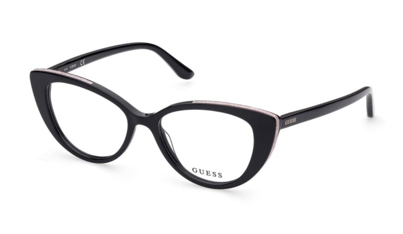 Guess GU2851 001 Eyeglasses Black 52mm Women