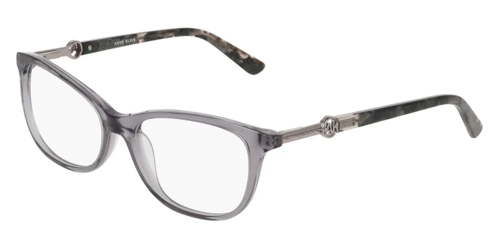 Anne Klein AK5125 020 Eyeglasses Grey Crystal 53mm Women