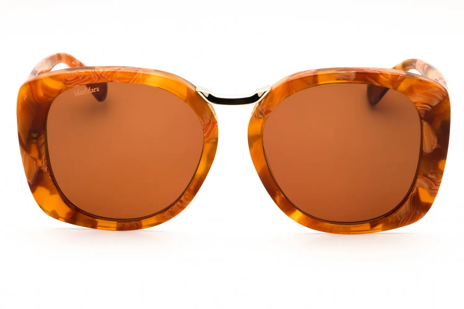 Max Mara MM0092 56E Sunglasses Havana 55mm Women 2