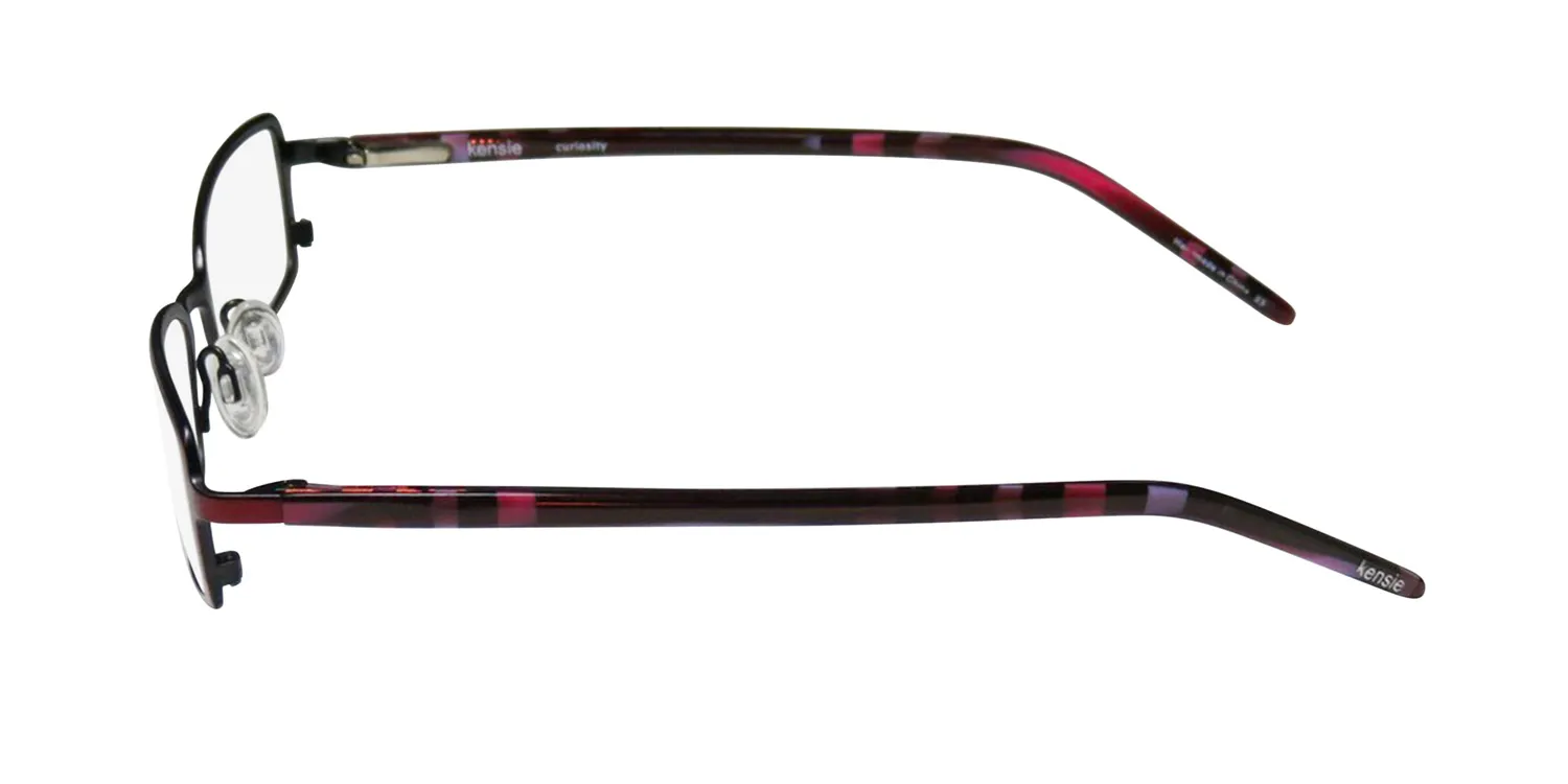 Kensie Curiosity me Eyeglasses Burgundy 50mm 4