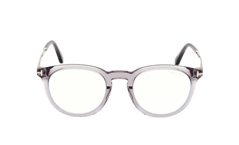 Tom Ford FT5905B 020 Eyeglasses Grey 49mm Men 2