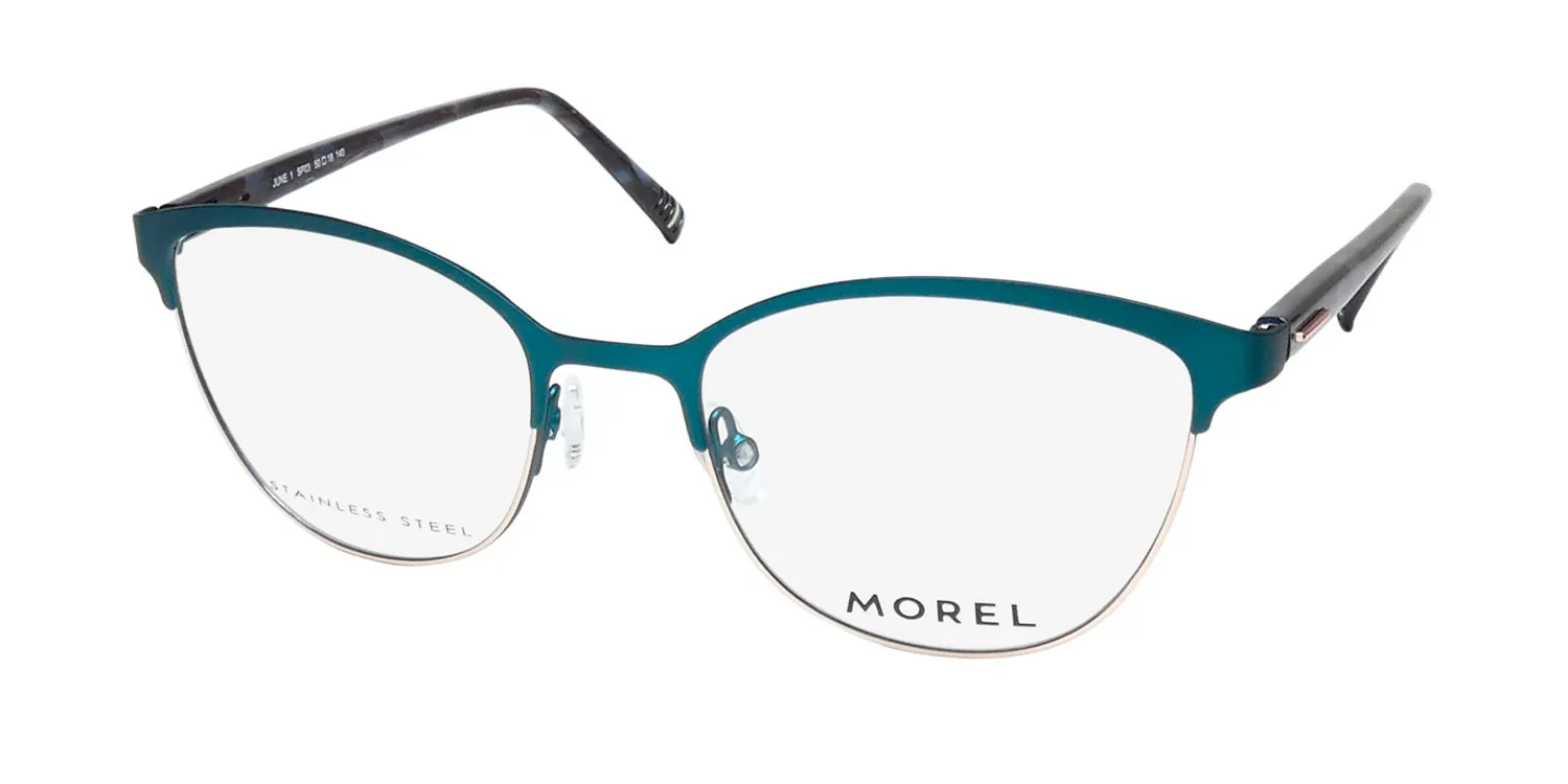 Morel June 1 sp03 Eyeglasses Green 50mm