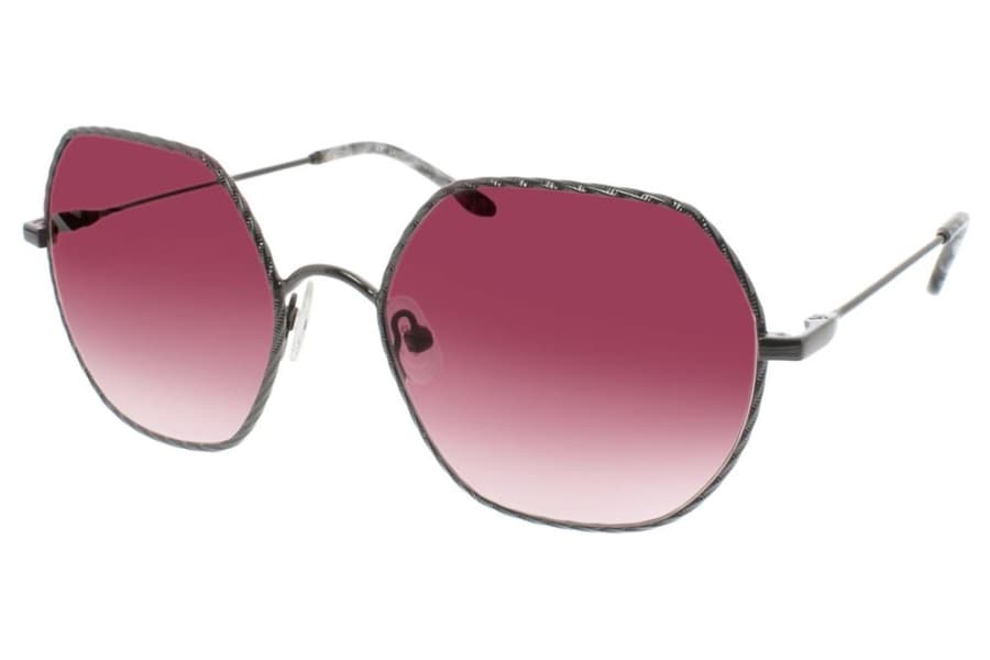 BCBGMAXAZRIA Lavish Gunmetal Sunglasses Gray 54mm Women