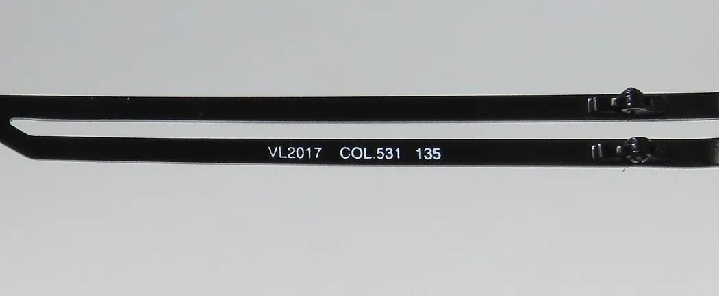 Lozza 2017 531 Eyeglasses Black 55mm Unisex 7