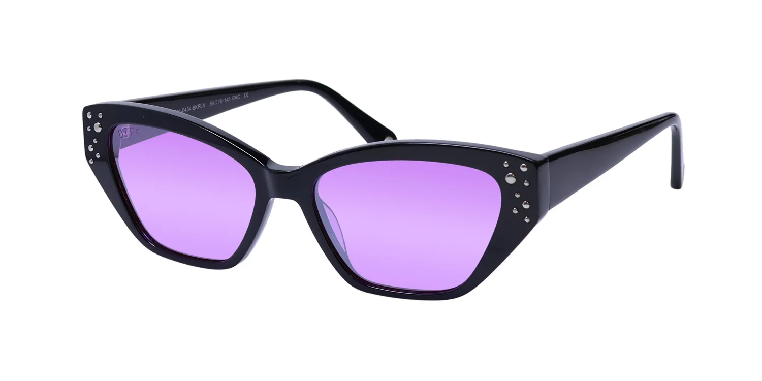 Diff 0434 Tonks Harry Potter bkpln Sunglasses Black 54mm
