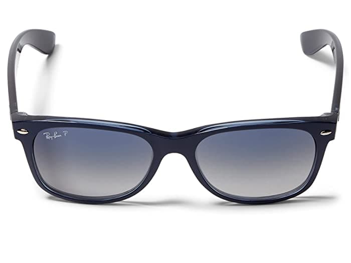 Ray-Ban RB2132 NEW WAYFARER 6607/78 RB2132 Sunglasses Blue 145mm Unisex 2