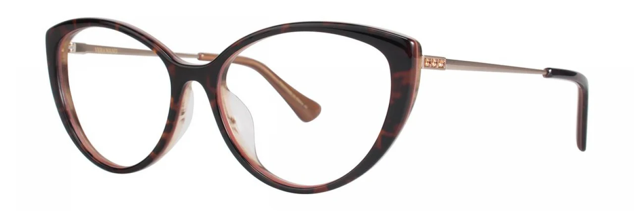 Vera Wang VA19 Eyeglasses Tortoise 56mm Women