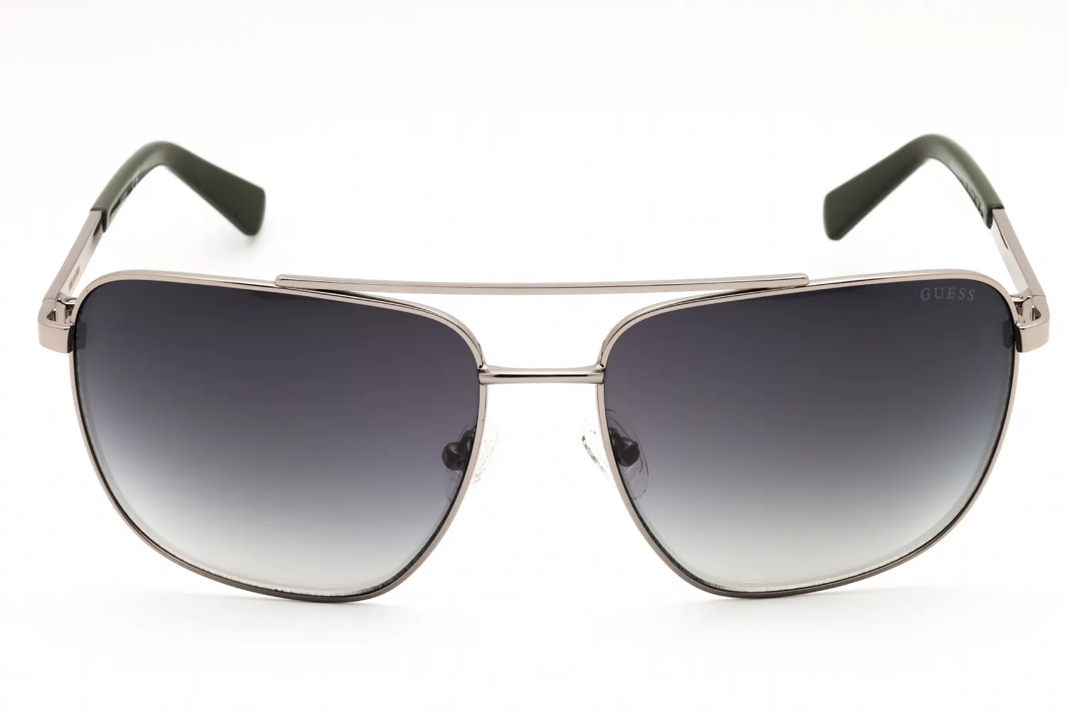 Guess GU00014 10Q Sunglasses Shiny Light Nickeltin 61mm Men 2