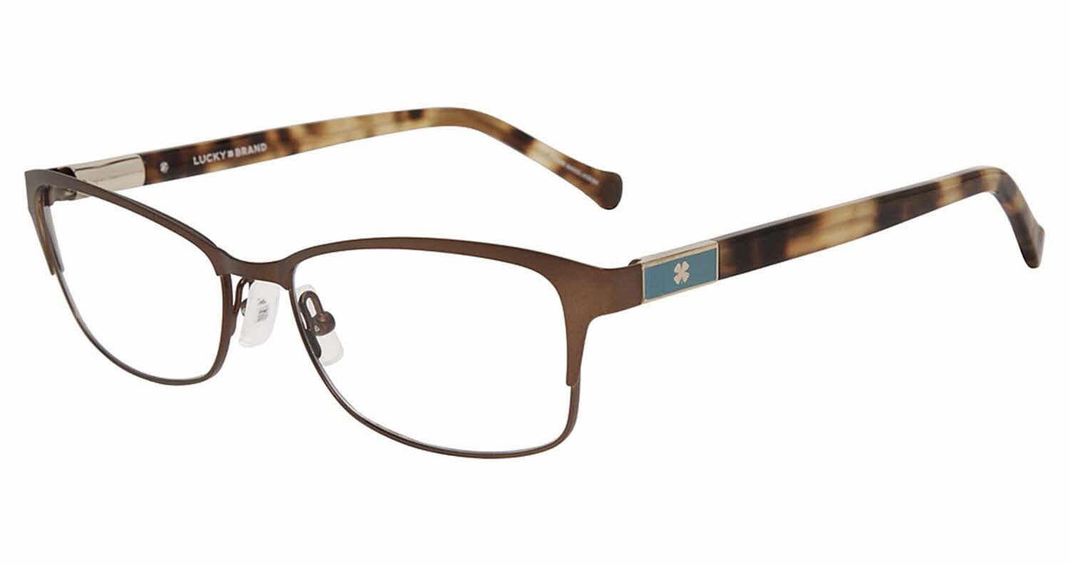 Lucky Brand D119 Eyeglasses Brown 53mm Women