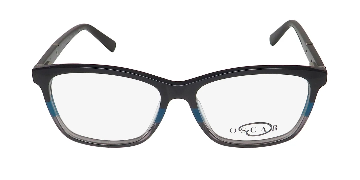 Oscar de la Renta Osl 474 414 Eyeglasses Navy Gradient 53mm 3