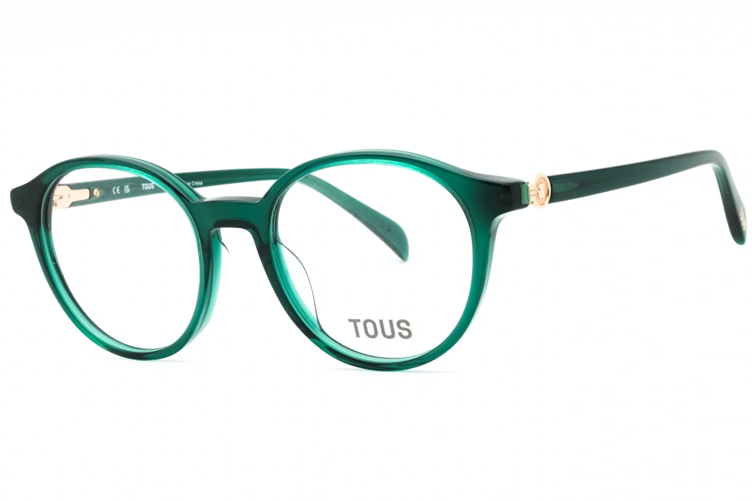 Tous VTOB96 07LG Eyeglasses Green+white+green Women