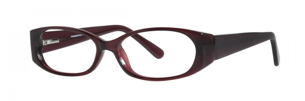 Fundamentals F005 Eyeglasses Wine 52mm Women