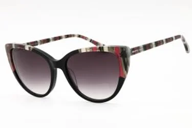 Draper James DJ7045 003 Sunglasses Black Stripe 55mm
