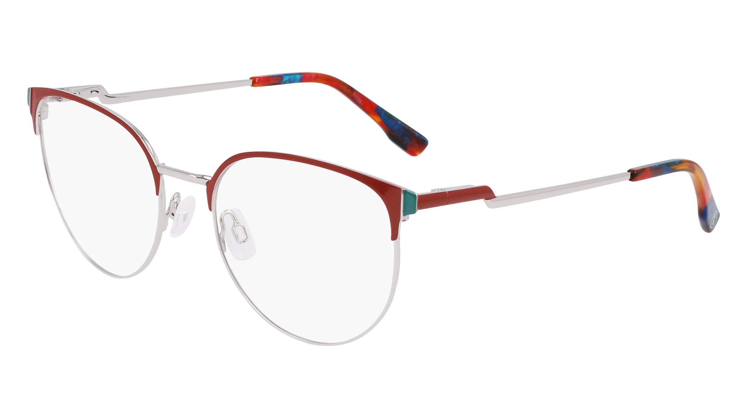 McALLISTER MC4545 612 Eyeglasses Brick Silver 53mm Women