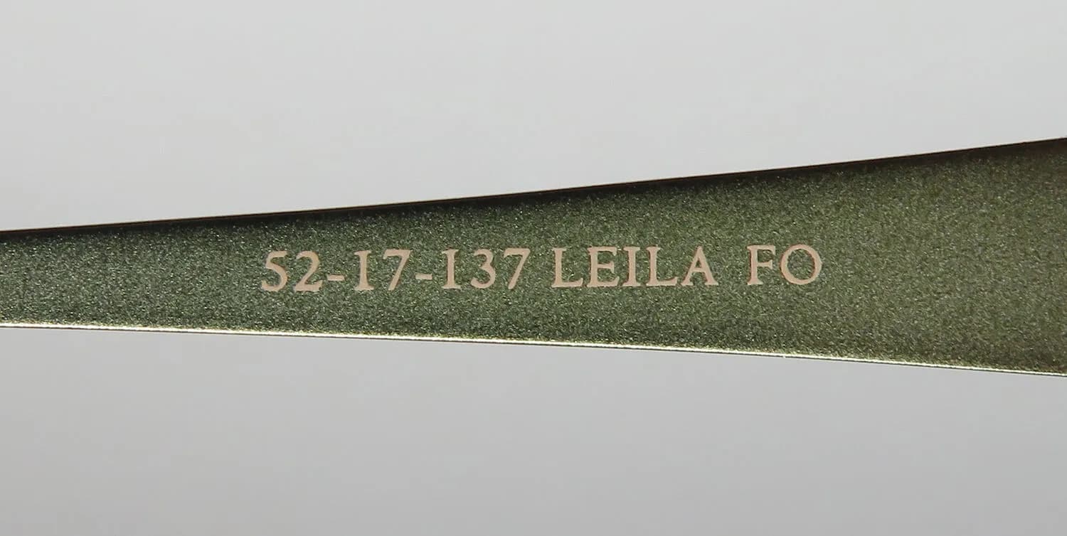 Dana Buchman Leila fo Eyeglasses Forest 52mm 8