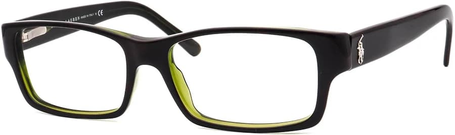 Polo Ralph Lauren 2027 5016 Eyeglasses Black Green 54mm Men