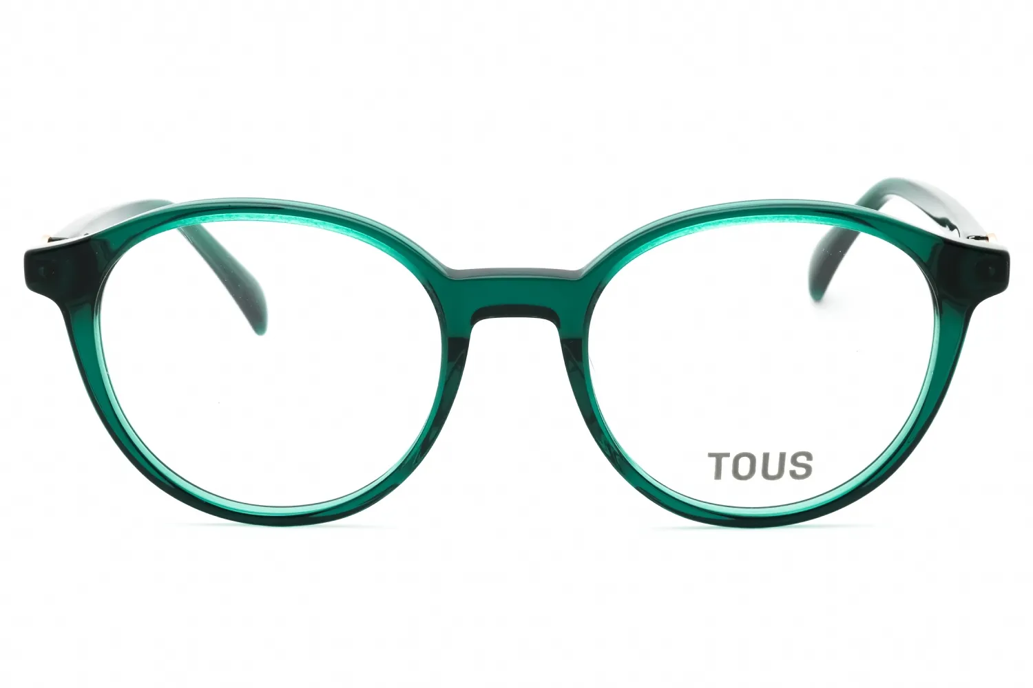 Tous VTOB96 07LG Eyeglasses Green+white+green Women 2