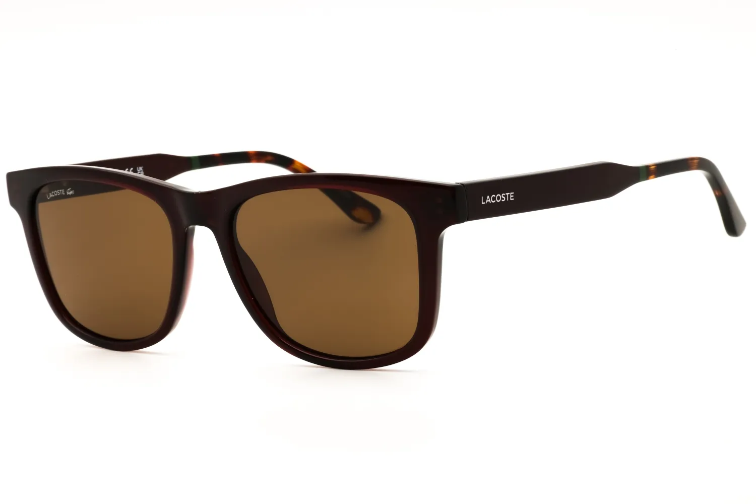 Lacoste L6060S 210 Sunglasses Transparent Dark Brown 54mm Men