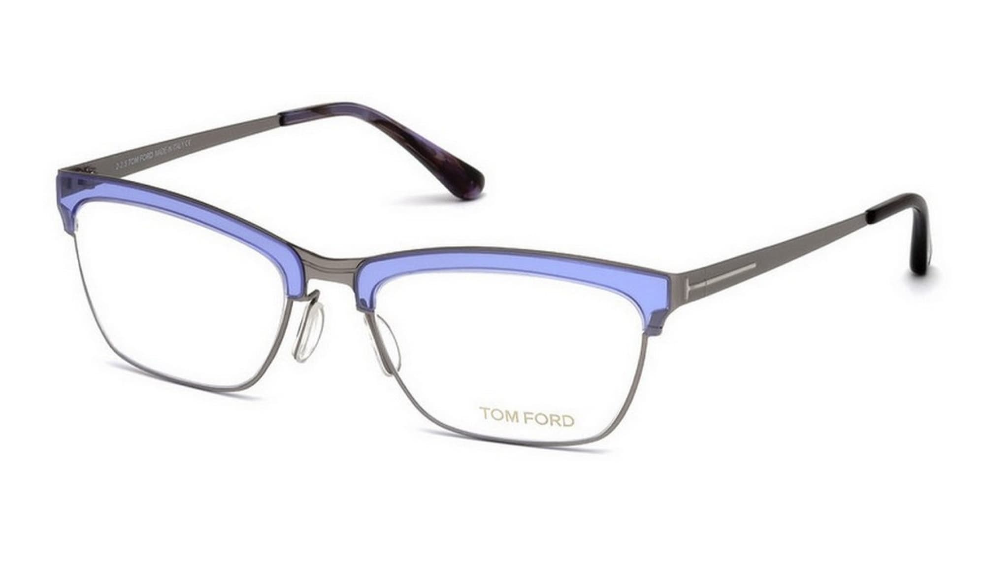 Tom Ford FT5392 080 Eyeglasses Lilac 54mm Women