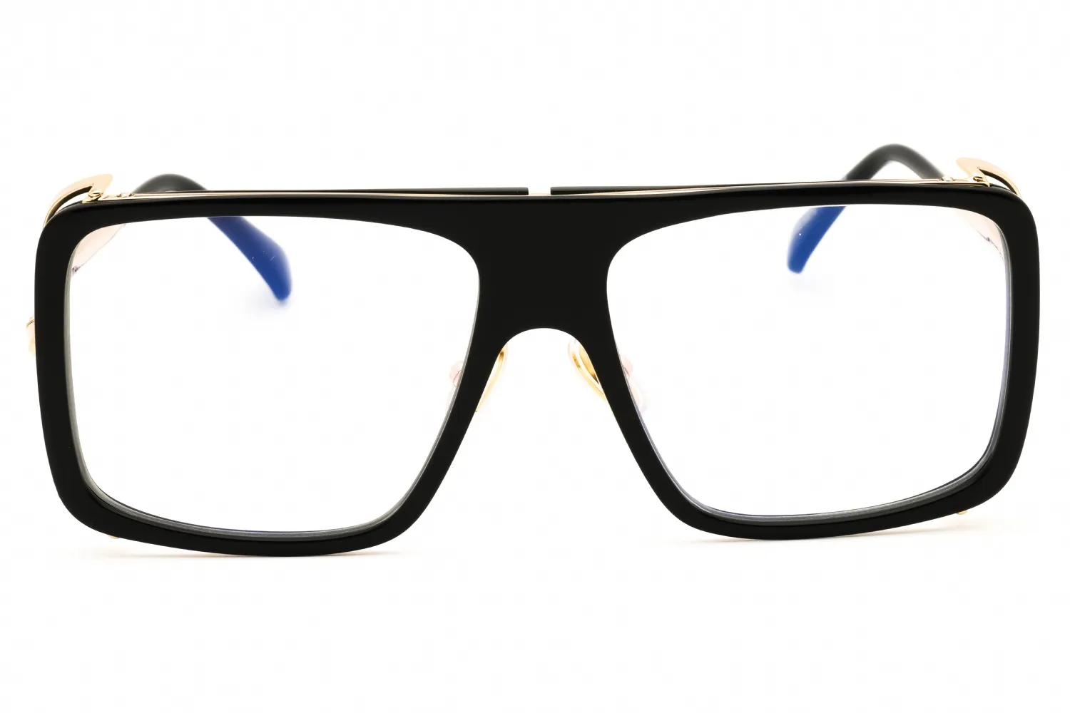 Max Mara MM5172-B 001 Eyeglasses Shiny Black 55mm Unisex 2