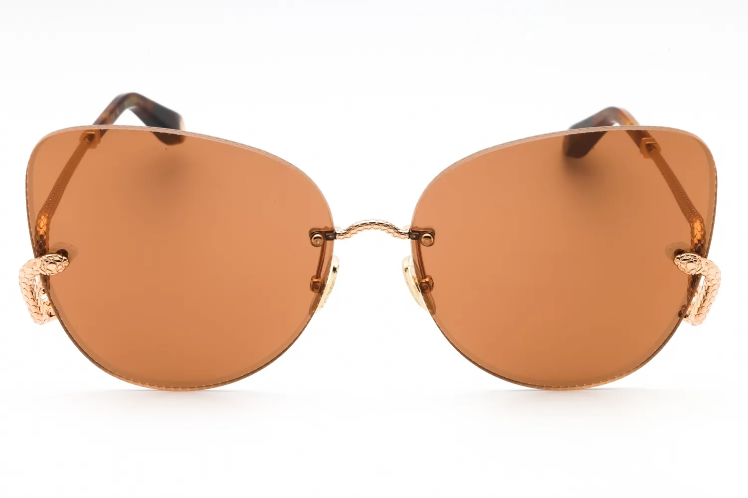 Roberto Cavalli SRC062 8FCX Sunglasses Copper-gold 64mm Women 2