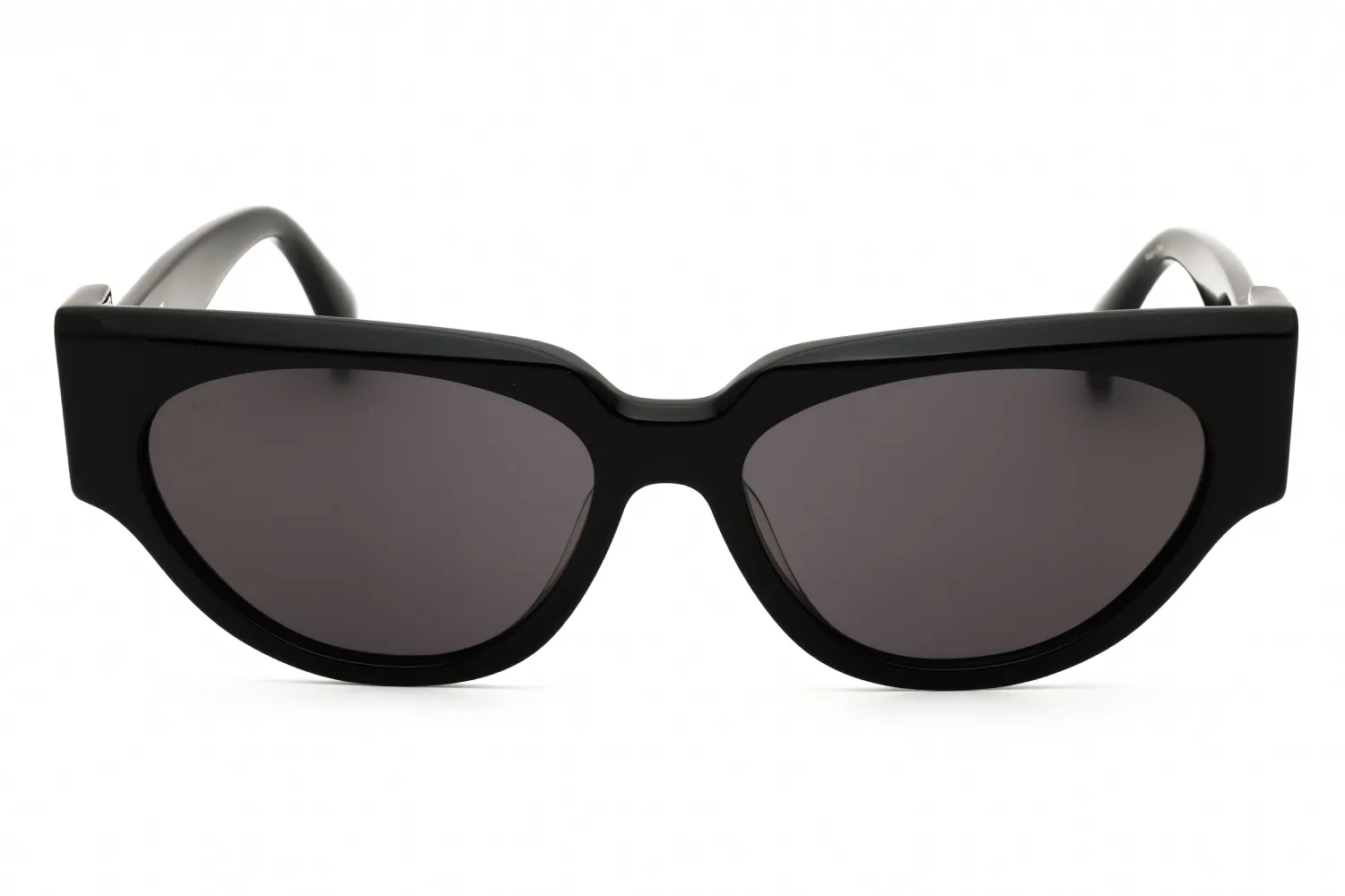 Max Mara MM0139 01A Sunglasses Shiny Black 55mm Women 2