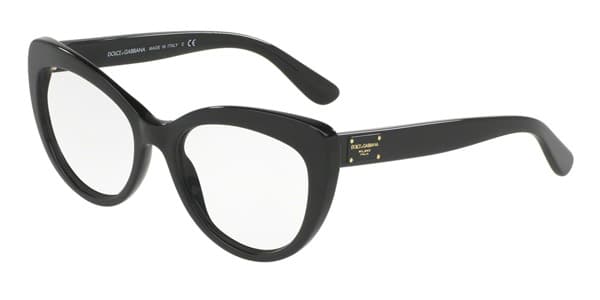 Dolce & Gabbana DG3255 501 Eyeglasses Black 51mm Women