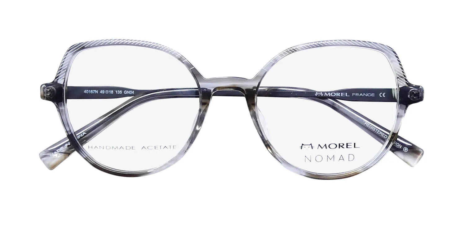 Morel Nomad 40167n gn04 Eyeglasses Grey Crystal 49mm 2