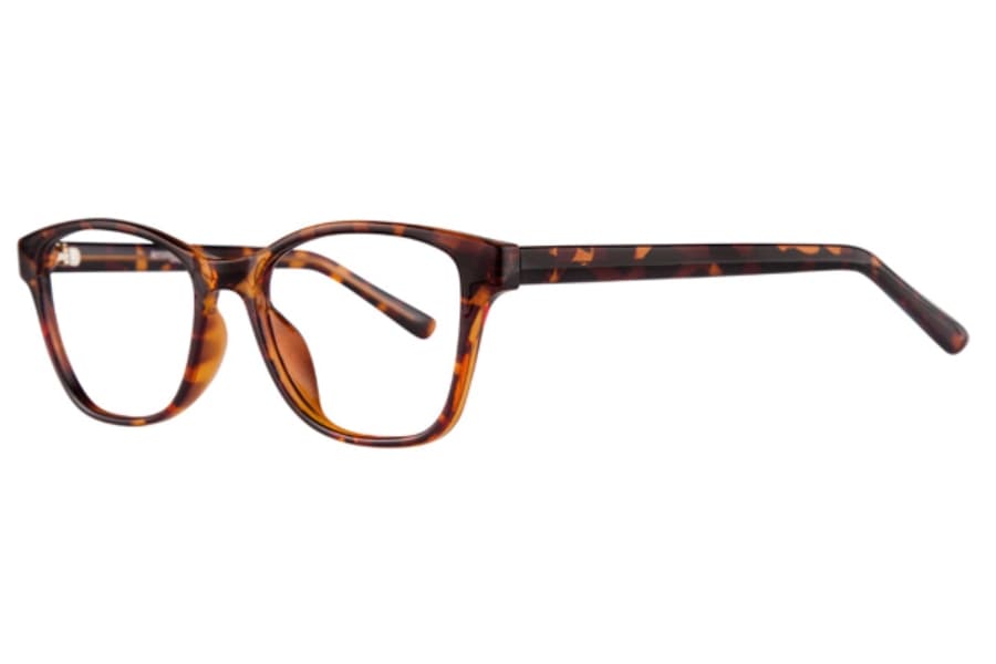 Affordable Designs DIVA TORTOISE Eyeglasses Brown 50mm Women